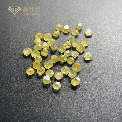 Φανταχτερά έντονα κίτρινα αυξημένα εργαστήριο χρωματισμένα διαμάντια HPHT 1ct σε 7ct