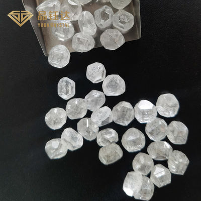 Άσπρο χρώμα ΕΝΑΝΤΙΟΝ της σαφήνειας 5 καράτια άκοπα αυξημένα εργαστήριο διαμάντια HPHT 6 καρατιών για τα δαχτυλίδια