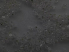 E F G χρώμα VS μικρά διαμάντια HPHT που καλλιεργούνται στο εργαστήριο για την παραγωγή διαμαντιών μελετών