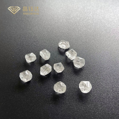 Συνθετικό τραχύ διαμάντι 6 καράτι 6,5 SI1 SI2 HPHT καράτι καρατιού 7
