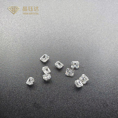 4mm 7mm DE VS Fancy κόβουν τα διαμάντια 0.5ct εργαστηρίων στο διαμάντι περικοπών Asscher 1 καρατιού