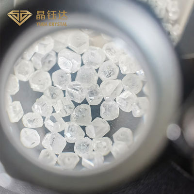 Άκοπο άσπρο τραχύ διαμάντι μεγέθους HPHT 0.8-1.0 καρατιών μικρό για το κόσμημα
