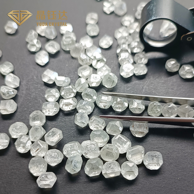 άκοπο άσπρο τραχύ διαμάντι Hpht διαμαντιών 0.4-0.6 καρατιών αυξημένο εργαστήριο
