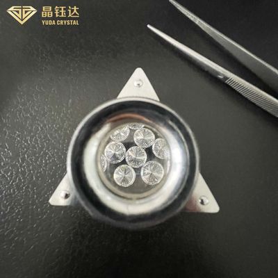 7.0ct 8.0ct HPHT Εργαστηριακά καλλιεργημένα διαμάντια Στρογγυλό χρώμα DEF Για οβάλ διαμάντια