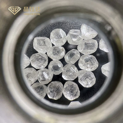 HPHT Εργαστήριο Μεγάλωσαν Διαμάντια 1mm 2.5mm Συνθετικά Εργαστήριο Δημιουργήθηκαν Διαμάντια Λευκή σκιά