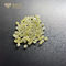 κίτρινα HPHT αυξημένα εργαστήριο χρωματισμένα διαμάντια 3mm 4mm για τα φανταχτερά διαμάντια Melee